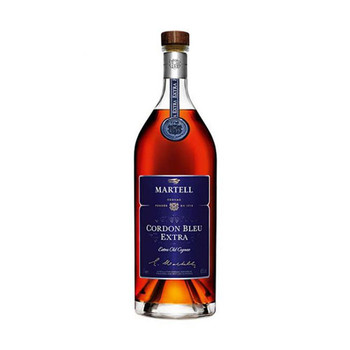 Bottle of Martell Cordon Bleu Extra Cognac 1000ML