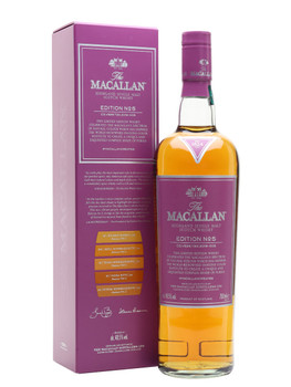 Bottle of Macallan Edition No.5 700ml single malt Scotch whisky