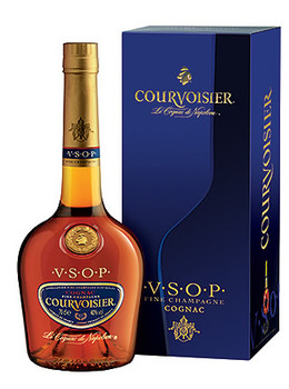 Bottle of Courvoisier V.S.O.P Champagne Cognac, 1000ml