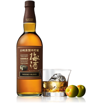 Bottle of Suntory Yamazaki Umeshu Whisky Blend 750ml Japanese plum liqueur