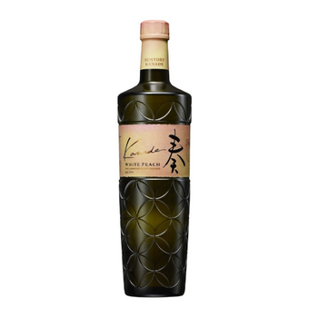 Bottle of Suntory Kanade White Peach Liqueur, 700ml