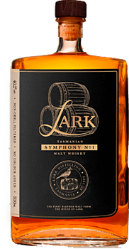 Bottle of Lark Symphony No.1 500ml Tasmanian blended malt whisky