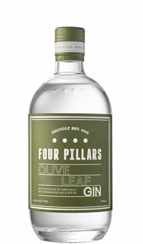 Bottle of Four Pillars Olive Leaf Gin 700ml from Australia's Yarra Valley