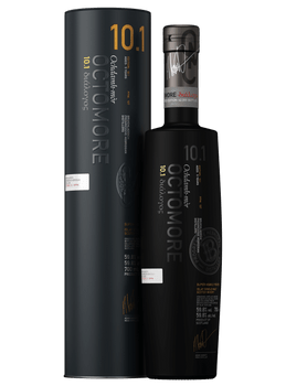 Bottle of Octomore 10.1 700ml Islay single malt Scotch whisky
