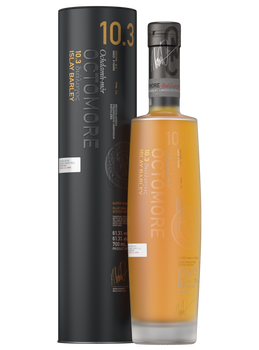 Bottle of Octomore 10.3 700ml Islay single malt Scotch whisky