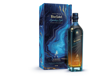 Bottle of Johnnie Walker Blue Label Legendary Eight Limited Edition Scotch whisky, 750ml