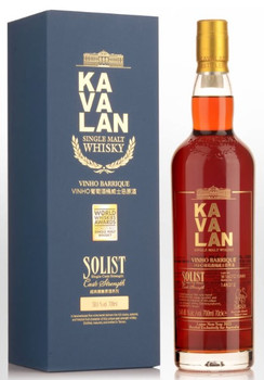 Bottle of Kavalan Solist Vinho Barrique 700ml Taiwanese whisky