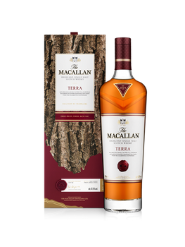 Bottle of Macallan Terra 700ml single malt whisky from The Quest Collection