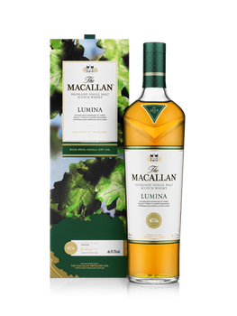 Bottle of Macallan Lumina 700ml single malt whisky from The Quest Collection