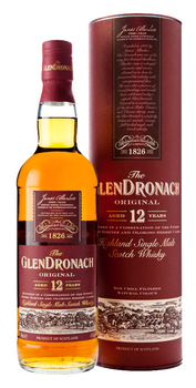 Bottle of GlenDronach 12 Year Old single malt Scotch whisky, 700ml