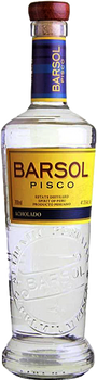 Bottle of Barsol Pisco 700ml, a Peruvian Quebranta grape pisco from the Ica Valley