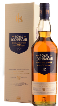 Bottle of Royal Lochnagar 12 Year Single Malt Scotch Whisky, 700ml