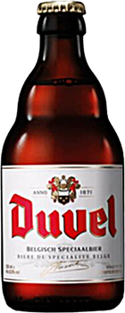 Case of Duvel Belgian 8.5% golden ale, 330ml bottles