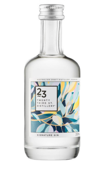 Bottle of Twenty Third St Signature Gin 50ml, 40% ABV