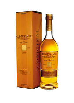 Bottle of Glenmorangie Original 10 YO single malt Scotch whisky, 700ml