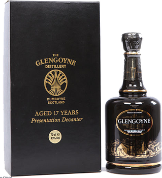 Glengoyne 17 Year Old single malt whisky in a presentation decanter, 700ml