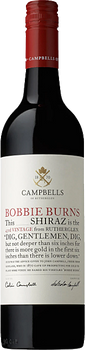 Bottle of Campbells Bobbie Burns Shiraz 750ml from Rutherglen, Australia