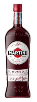 Bottle of Martini Rosso Vermouth 1000ml, Italian red aperitif wine