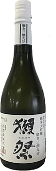 Bottle of Dassai 39 Japanese sake, 720ml