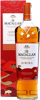Bottle of Macallan Aurora Single Malt Scotch Whisky, 1000ml
