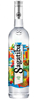 Bottle of Sagatiba Cristalina Cachaca 700ml, a premium Brazilian sugarcane spirit