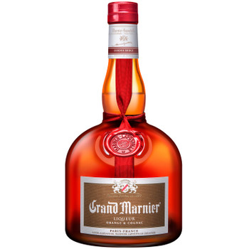 Bottle of Grand Marnier 1000ml orange cognac liqueur from France