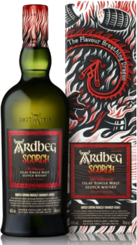 Bottle of Ardbeg Scorch Limited Edition 2021 single malt Scotch whisky, 700ml