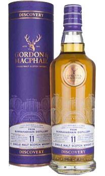 Bottle of Gordon & MacPhail Bunnahabhain 11 Year Old single malt Scotch whisky, 700ml