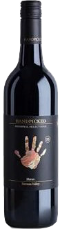Bottle of Handpicked Shiraz 2020 red wine, 700ml
