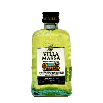 Villa Massa Limoncello Miniature 50ml bottle, Italian lemon liqueur from the Sorrento Peninsula