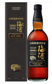 Bottle of Suntory Yamazaki Umeshu Whisky Blend Rich Amber 720ml