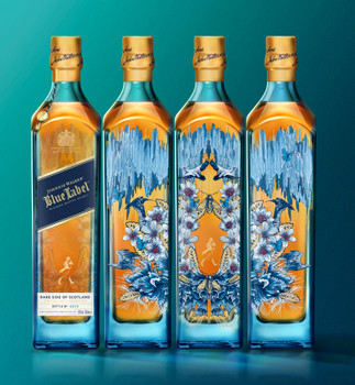 Bottle of Johnnie Walker Blue Label Rare Side of Scotland 750ml Scotch whisky