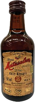 Matusalem Gran Reserva Miniatures 50ml rum bottle from the Dominican Republic