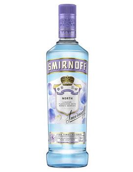 Bottle of Smirnoff North Vodka Liqueur 700ml, Nordic berry-infused vodka liqueur