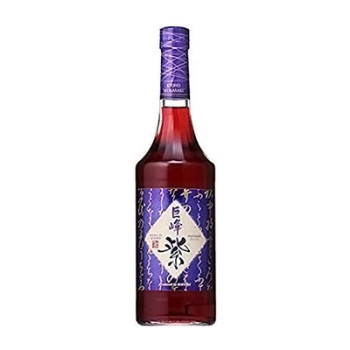 Bottle of Suntory Creme de Kyoho Murasaki Japanese grape liqueur, 700ml