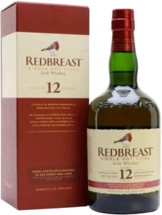 Bottle of Redbreast 12 Year Old Single Pot Still Irish Whiskey 700ml