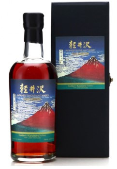 Bottle of Karuizawa 1999-2000 Mount Fuji Batch 36 limited-edition Japanese whisky