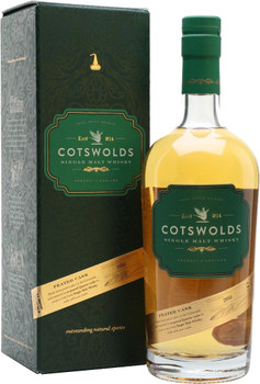 Bottle of Cotswolds Peated Cask Strength Single Malt Whisky, 700ml