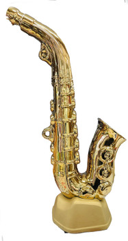 Bottle of Saxophone Vodka Gold 500ml with luxurious golden hue