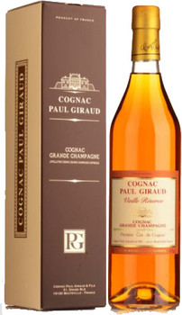 Bottle of Paul Giraud Vieille Reserve Cognac 700ml from the Grande Champagne region
