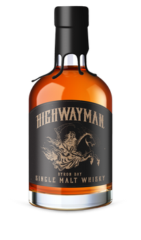 Bottle of Highwayman Batch #2.1 500ml whisky, 55% ABV, Double Barrel Blues finish