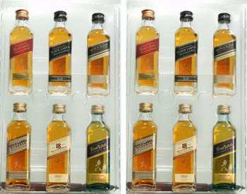Johnnie Walker 12 Days of Discovery Calendar 2021 gift set with 12 x 50ml whisky miniatures