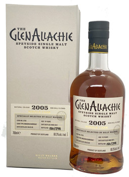 Bottle of The GlenAllachie 2005 16 Year Old Madeira Barrique Cask #3755 700ml single malt whisky