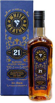 Bottle of White Heather 21 Year Old Blended Scotch Whisky, 700ml