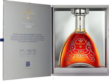 Bottle of Martell Chanteloup XXO Cognac 700ml, deep amber cognac from the Cognac region