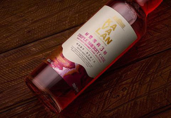 Bottle of Kavalan Triple Sherry Cask single malt whisky, 700ml, from Kavalan Distillery