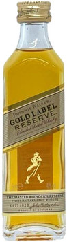 Johnnie Walker Gold Label Reserve Scotch Whisky 50ml glass bottle
