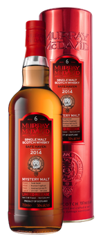 Bottle of Murray McDavid Mystery Malt Safe Haven 6YO single malt whisky, distilled 2014, 700ml