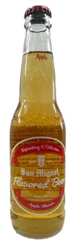 Six-pack of San Miguel Apple 330ml cans, a refreshing apple-flavoured beverage