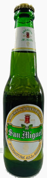 Six-pack of San Miguel All Malt beer bottles, 330ml each